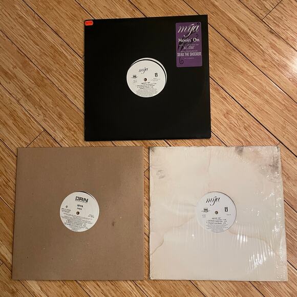 Lot of 4 Mya Vinyl Records singles 12" rnb hip hop pop y2k - Picture 1 of 4